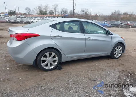 2012 Hyundai Elantra Limited из США, поврежденный, VIN 5NPDH4AE2CH120661
